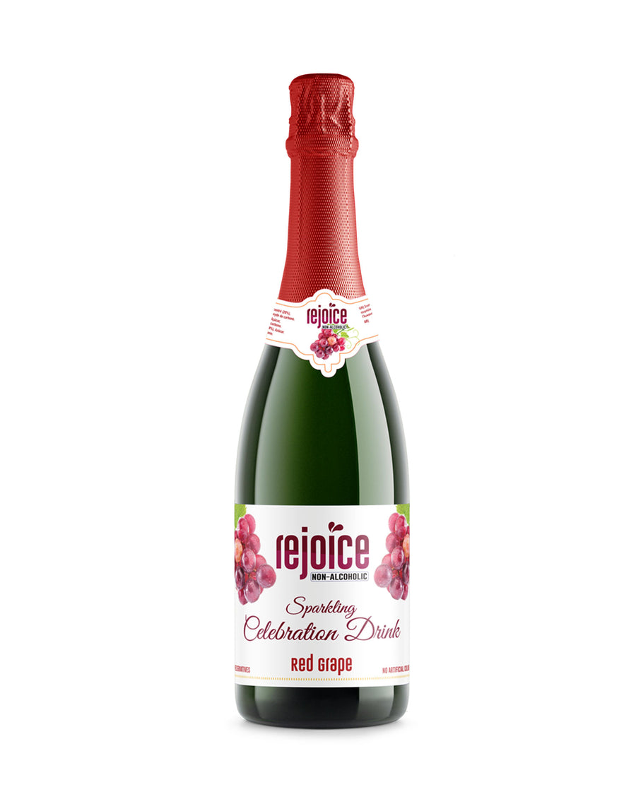 Rejoice Non-Alcoholic Sparkling Red Grape Celebration Drink